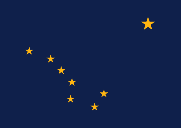 Vlajka: Aljaška