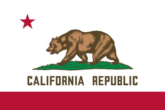 Vlajka: Kalifornie