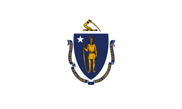 Vlajka: Massachusetts