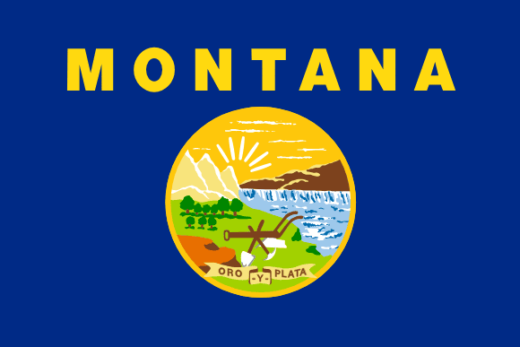 Vlajka: Montana
