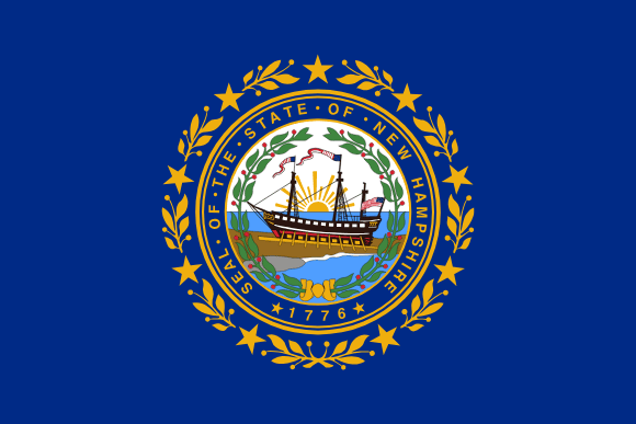 Vlajka: New Hampshire