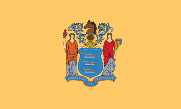 Vlajka: New Jersey