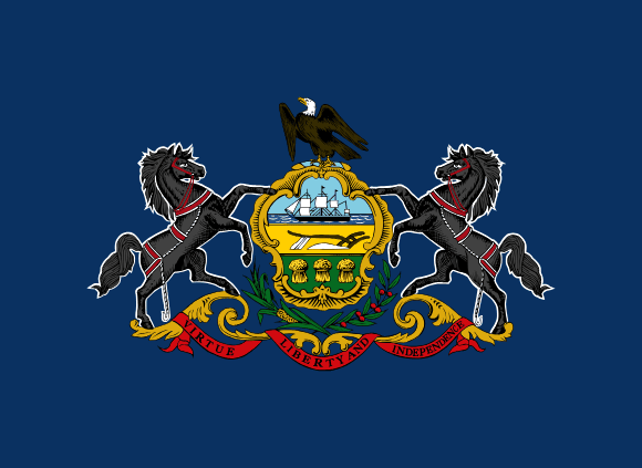 Vlajka: Pensylvánie