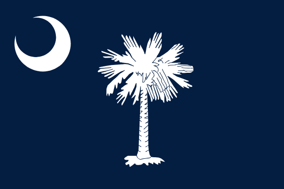 Vlajka: Jižní Karolína