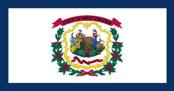 Vlajka: Západní Virgínie